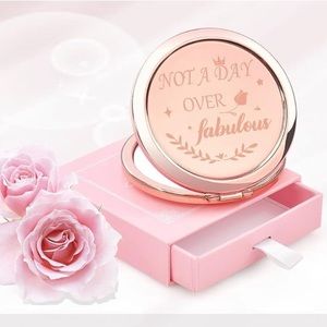 NOT A DAY OVER FABULOUS COMPACT MIRROR